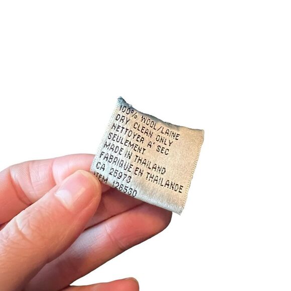 Gaddy Collection grey 100% wool long cardigan - Picture 5 of 9